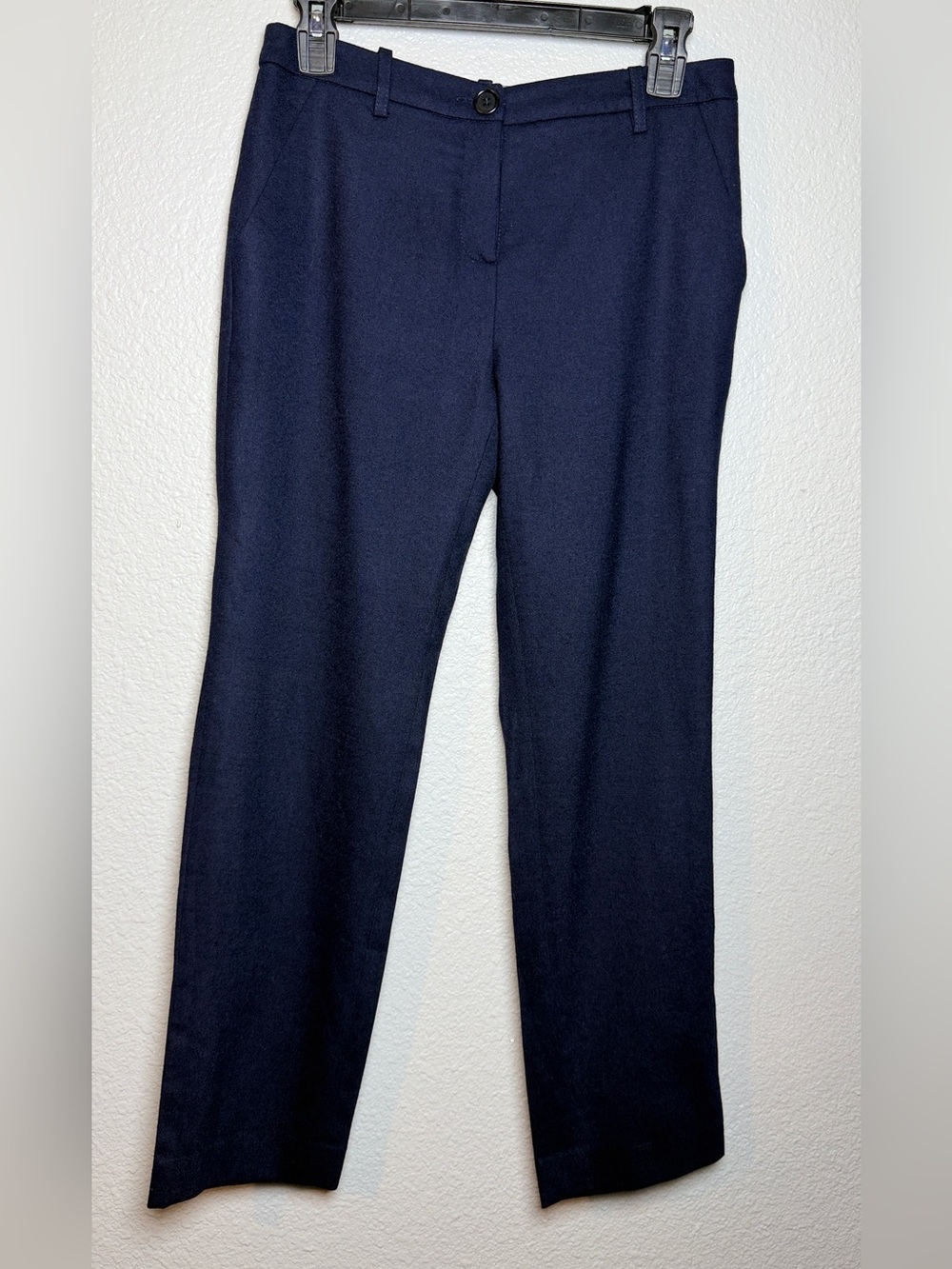 Boden US 4R Wool Navy Blue Women’s Trousers